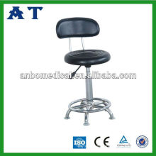 spring control height stainless steel revolving stool with low price